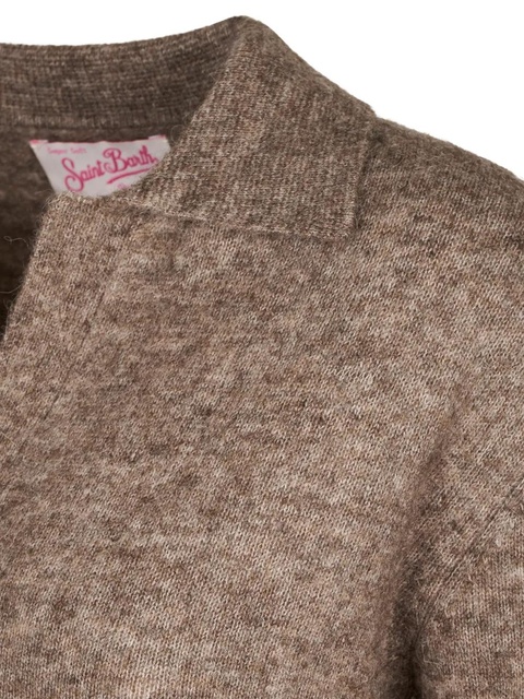 MC2 Saint Barth V-neck sweater - Brown - zdjęcie produktu nr 2