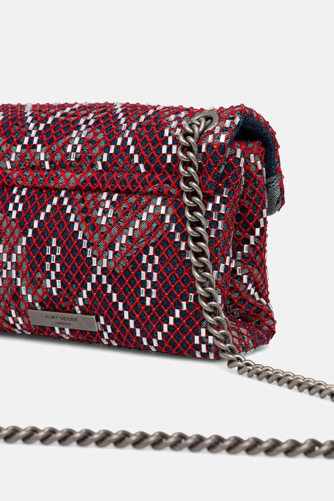 Kurt Geiger London torebka KENSINGTON kolor bordowy 2732589069 - zdjęcie produktu nr 2