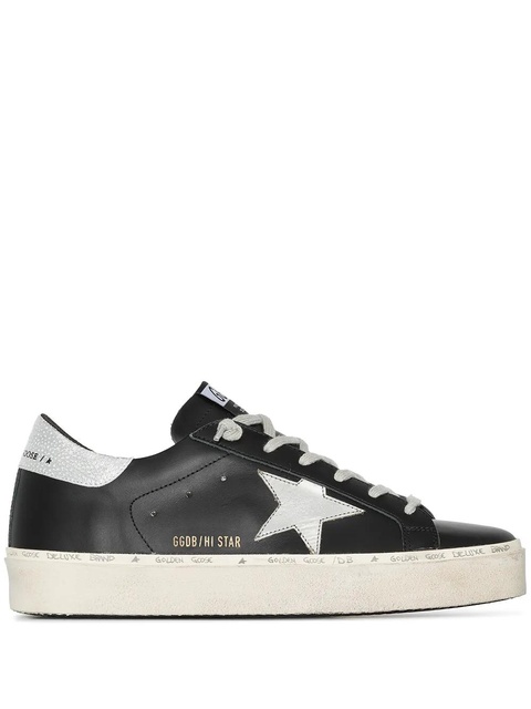 Golden Goose Hi Star low-top flatform sneakers - Black - zdjęcie produktu nr 1
