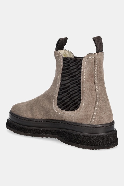 Gant sztyblety zamszowe Sistown damskie kolor beżowy na platformie 31553102 - zdjęcie produktu nr 2