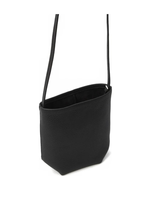 The Row mini N/S Park leather crossbody bag - Black - zdjęcie produktu nr 2
