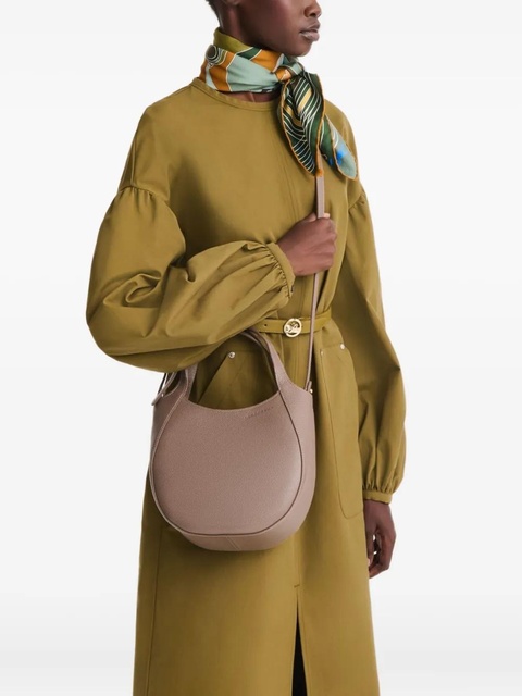 Longchamp Le Foulonné leather handbag - Brown - zdjęcie produktu nr 2