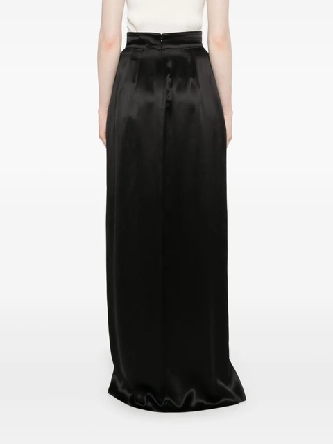 Dolce & Gabbana silk maxi-skirt - Black - zdjęcie produktu nr 1