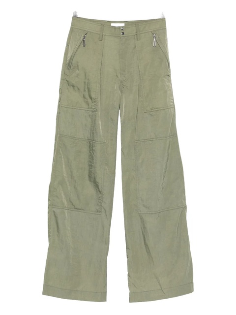 Rabanne pleated pocket trousers - Green - zdjęcie produktu nr 1