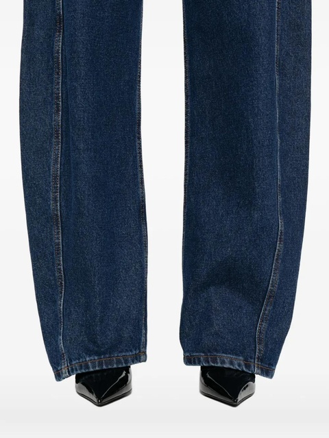 Magda Butrym seam-detail wide-leg jeans - Blue - zdjęcie produktu nr 2