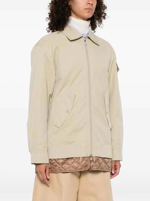 Moncler quilted zip-up jacket - Neutrals - zdjęcie produktu nr 2