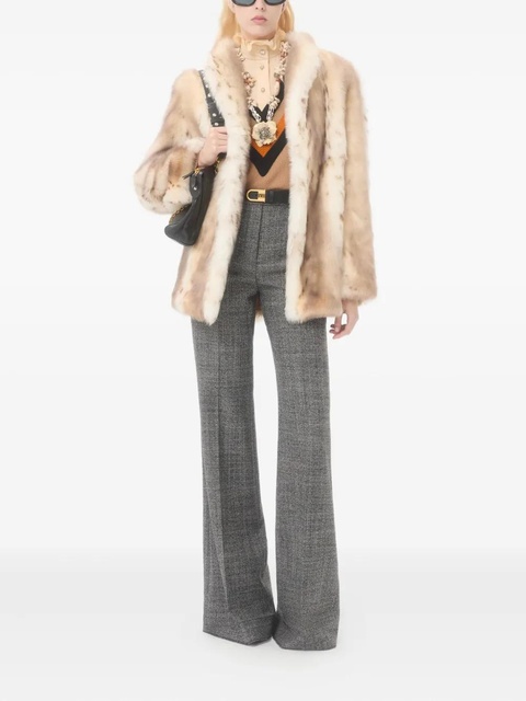 Valentino Garavani ruffle-collar blouse - Neutrals - zdjęcie produktu nr 1