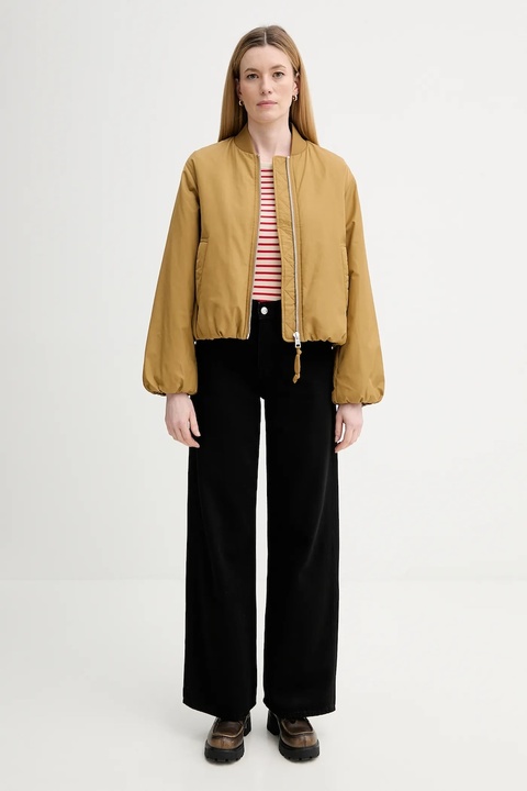 Marc O'Polo kurtka kolor brązowy przejściowa 5000007726 - zdjęcie produktu nr 2