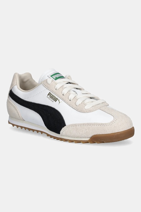 Puma sneakersy skórzane Arizona Retro kolor beżowy 402353 - zdjęcie produktu nr 1