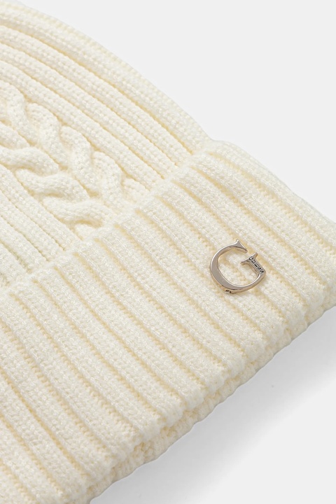 Guess czapka kolor beżowy AW5381 POL01 - zdjęcie produktu nr 1