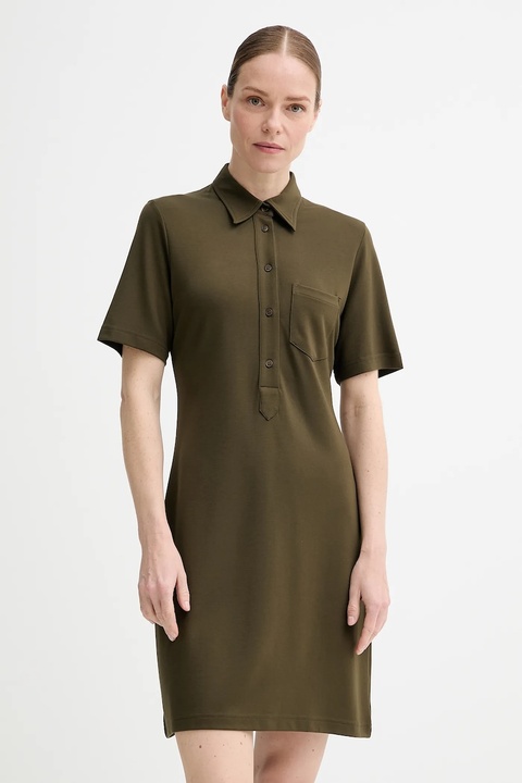 Filippa K sukienka kolor zielony mini prosta 31746.FK - zdjęcie produktu nr 1