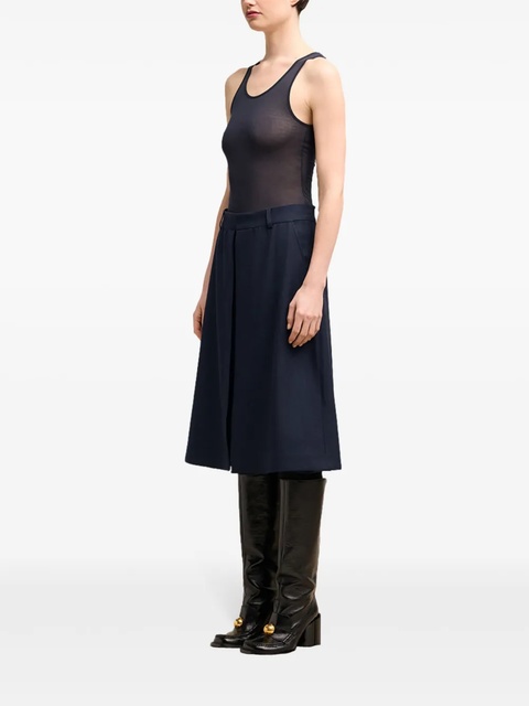 AMI Paris paneled knee-length shorts - Blue - zdjęcie produktu nr 2
