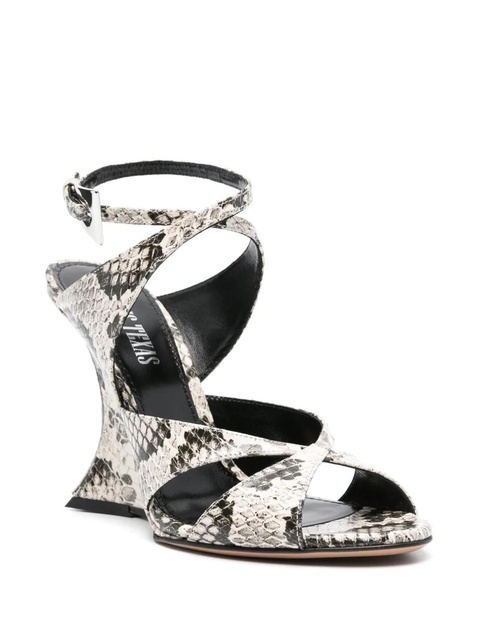 Paris Texas 110mm Laila sandals - White - zdjęcie produktu nr 2