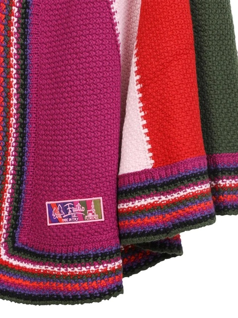 PUCCI wool striped cape - Pink - zdjęcie produktu nr 2