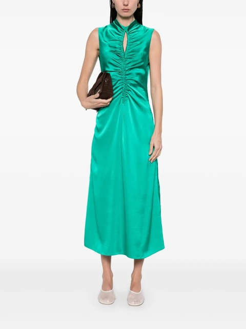 SANDRO Titanic midi dress - Green - zdjęcie produktu nr 2