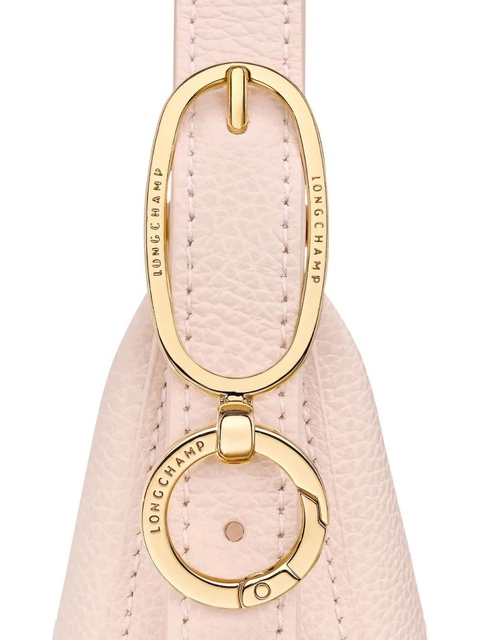 Longchamp small Le Foulonné grained-leather crossbody bag - Pink - zdjęcie produktu nr 2