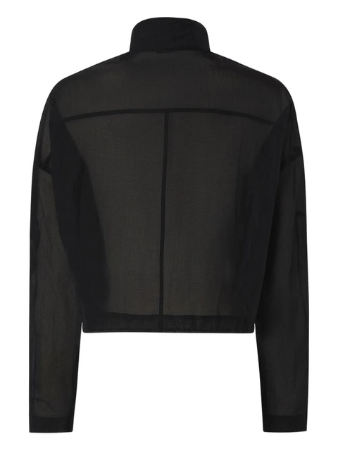 PINKO sheer cropped jacket - Black - zdjęcie produktu nr 2