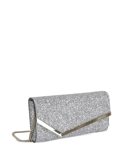 Jimmy Choo Emmie clutch bag - Silver - zdjęcie produktu nr 2