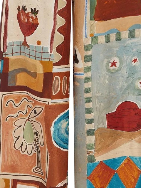 ALEMAIS Michelle printed trousers - Neutrals - zdjęcie produktu nr 2