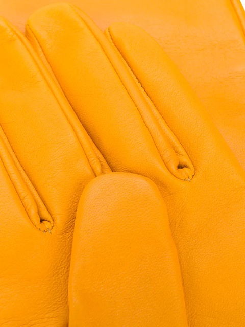Maison Margiela yellow long-length gloves - zdjęcie produktu nr 2