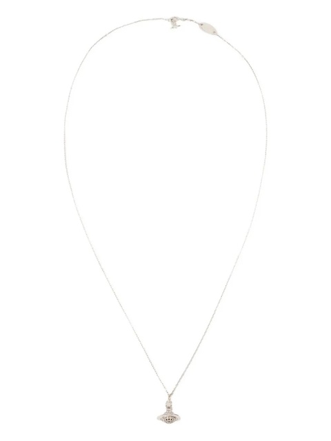 Vivienne Westwood Tiziana orb-pendant necklace - Silver - zdjęcie produktu nr 2