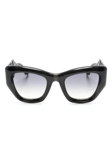 ETRO logo-engraved cat-eye sunglasses - Grey - zdjęcie produktu nr 1