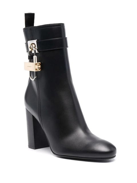 Givenchy padlock-detail ankle boots - Black - zdjęcie produktu nr 2