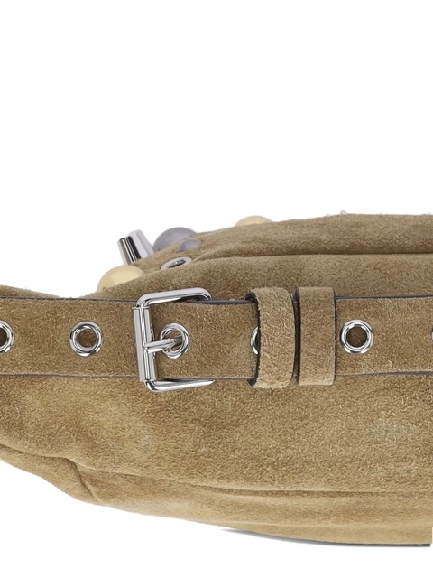Valentino Garavani embellished suede belt bag - Neutrals - zdjęcie produktu nr 2