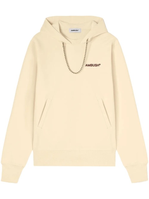 AMBUSH ball chain-detail hoodie - Neutrals - zdjęcie produktu nr 1