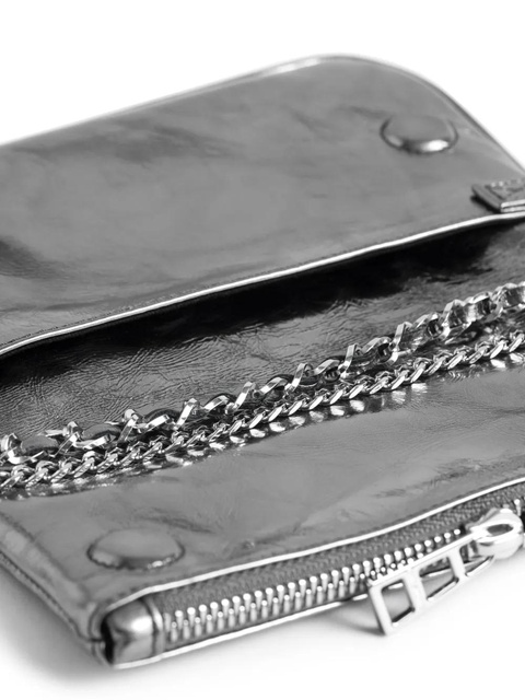 Zadig&Voltaire Rock Nano Vintage clutch bag - Silver - zdjęcie produktu nr 2