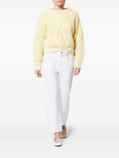ISABEL MARANT Dakota straight jeans - White - zdjęcie produktu nr 1