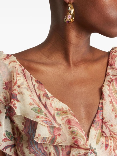 ETRO Paisley earrings - Gold - zdjęcie produktu nr 2