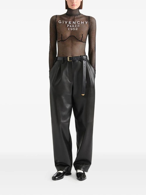 Givenchy long-sleeve mesh-effect body - Black - zdjęcie produktu nr 1