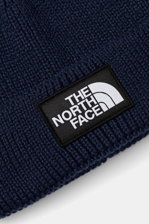 The North Face czapka TNF Logo Box kolor granatowy NF0A8CHE8K21 - zdjęcie produktu nr 2