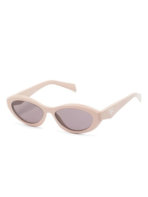 Prada Eyewear oval-frame sunglasses - Pink - zdjęcie produktu nr 2