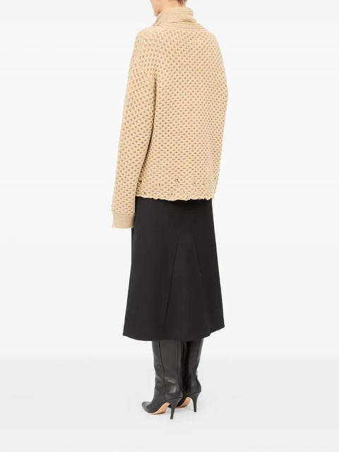 MM6 Maison Margiela chunky-knit sweater - Neutrals - zdjęcie produktu nr 1
