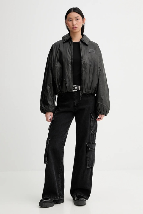 Tommy Jeans longsleeve kolor czarny DW0DW19994 - zdjęcie produktu nr 2