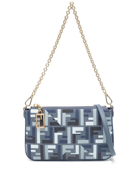FENDI Baguette clutch bag - Blue - zdjęcie produktu nr 1