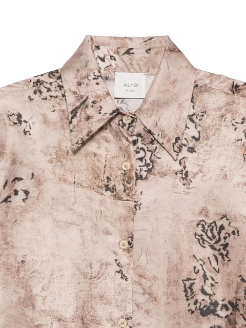 Alysi floral-print shirt - Neutrals - zdjęcie produktu nr 2