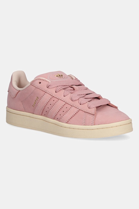 adidas Originals sneakersy nubukowe Campus 00s damskie kolor różowy JS3776 - zdjęcie produktu nr 1