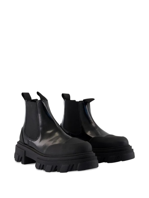 GANNI leather chelsea boots - Black - zdjęcie produktu nr 2