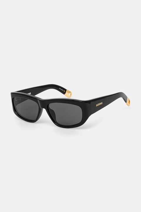 Jacquemus okulary przeciwsłoneczne PILOTA kolor czarny JAC2C1SUN - zdjęcie produktu nr 1