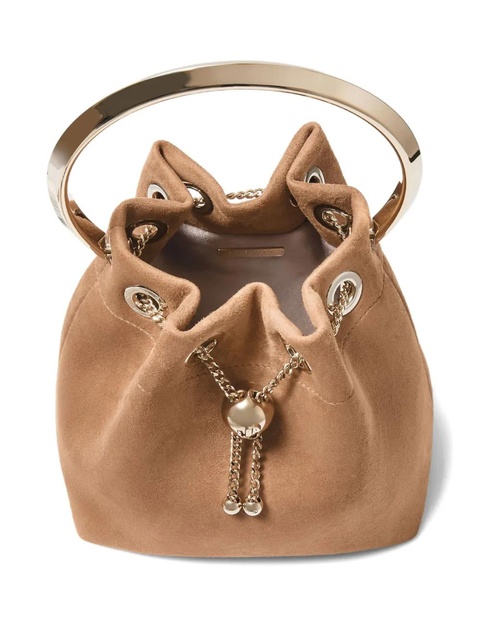 Jimmy Choo Bon Bon mini bag - Brown - zdjęcie produktu nr 2