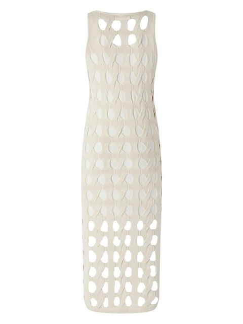 PINKO cut-out long dress - White - zdjęcie produktu nr 2