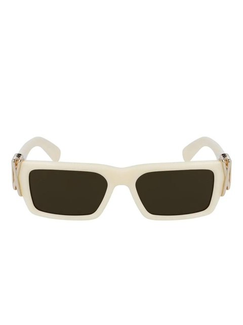 Lanvin rectangle-frame sunglasses - Neutrals - zdjęcie produktu nr 2