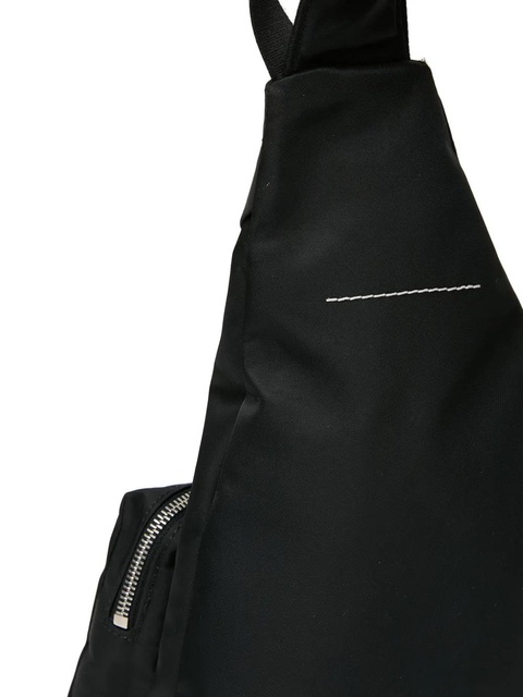 MM6 Maison Margiela triangular cross body bag - Black - zdjęcie produktu nr 1
