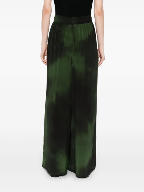 Aje glaze silk relaxed pants - Green - zdjęcie produktu nr 2