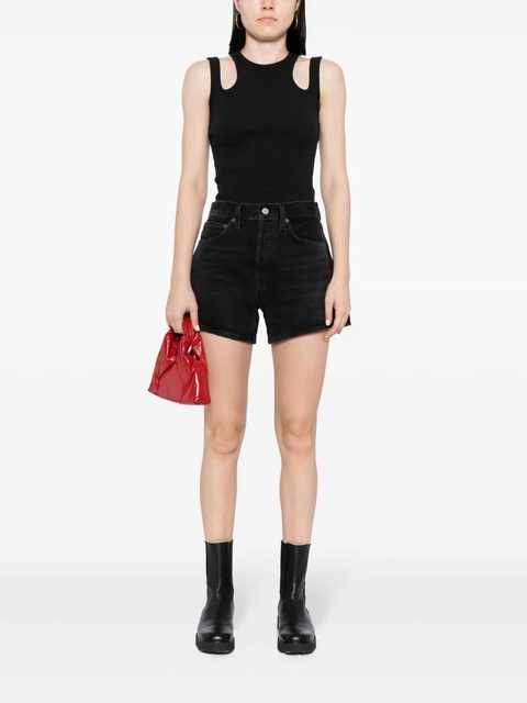 AGOLDE Parker denim shorts - Blue - zdjęcie produktu nr 2
