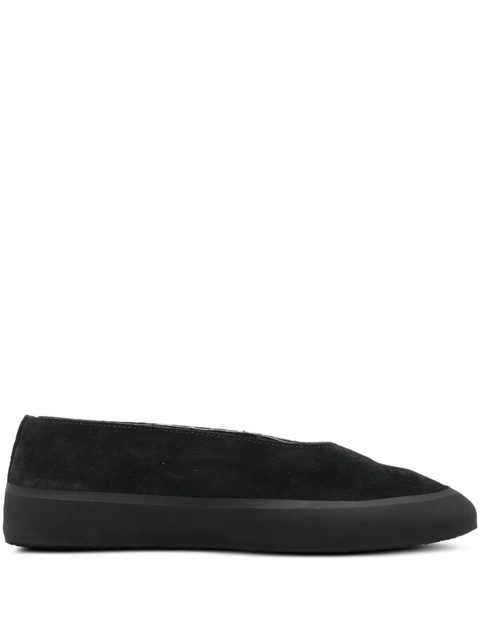 Le Monde Beryl Apres Ski shearling ballet flats - Black - zdjęcie produktu nr 1