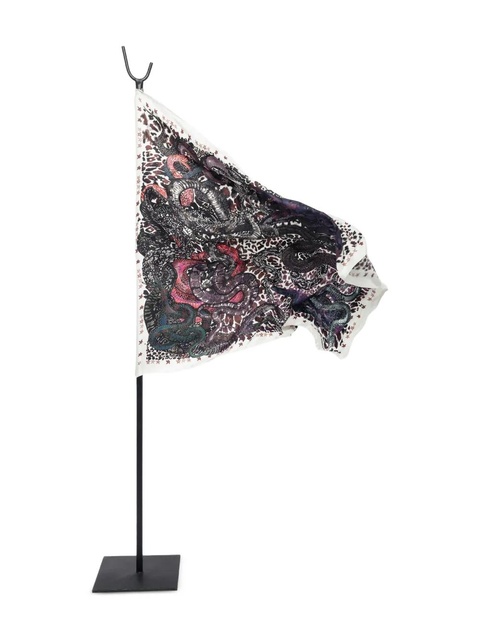 Zadig&Voltaire Debbie 85 Snakes scarf - Red - zdjęcie produktu nr 2